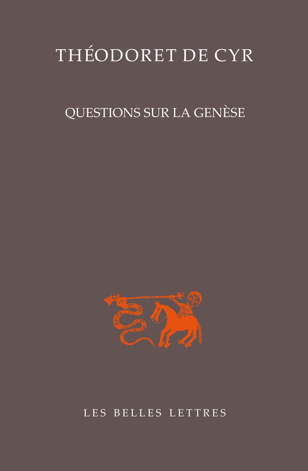 Вопросы о книге Бытия (Questions sur la Genèse)
