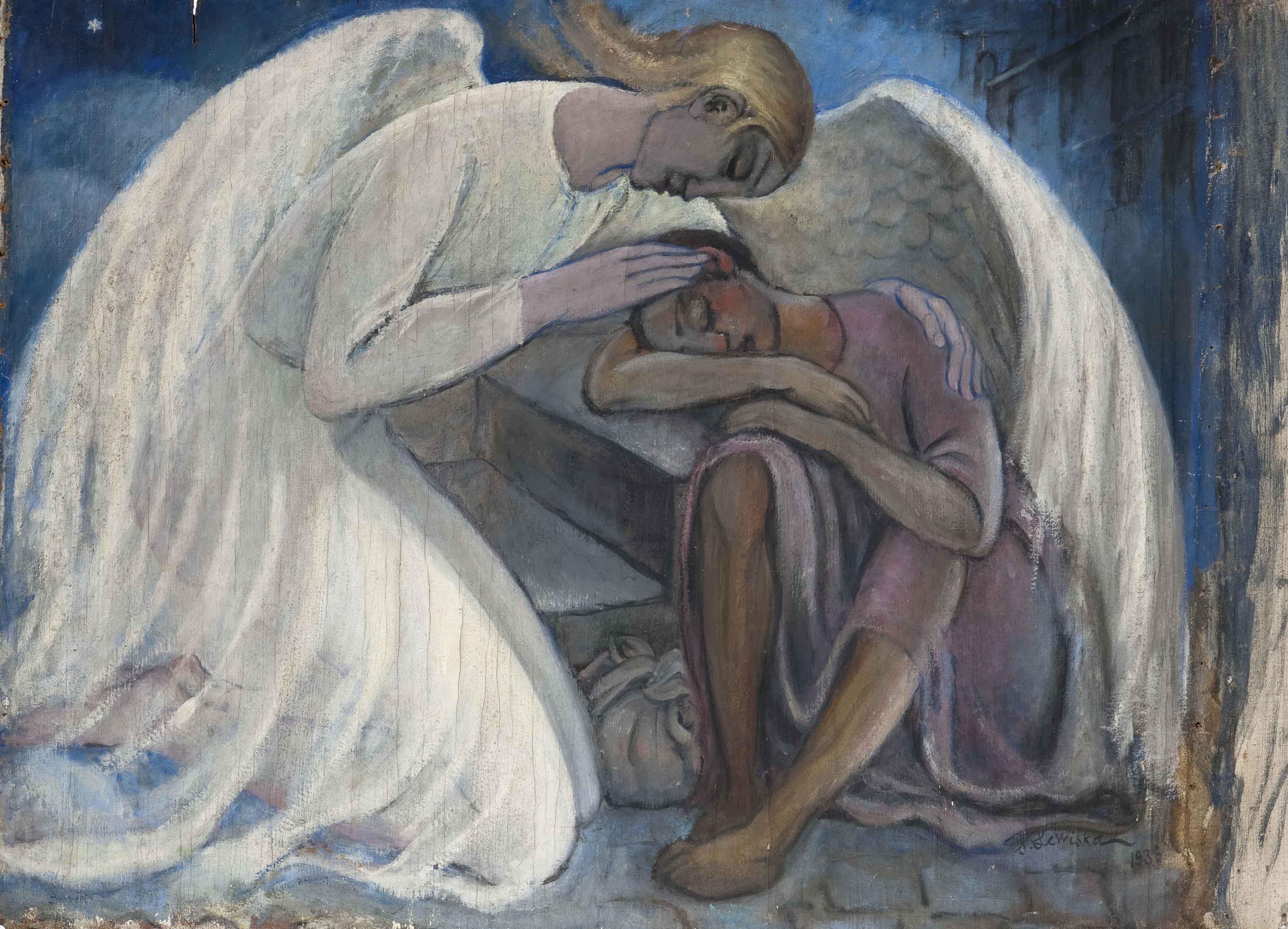 Сон совести. Ангелы в живописи. Картина ангел. Утешение в живописи. Люди и ангелы.
